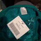 Sears Nwt Vintage Panties Womens S 5 String Bikini Green Satiny