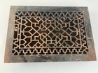 Antique Cast Iron Register Air Vent Functional Louvers Floor Heat Grate Ornate
