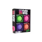 Needoh Teenie Fuzz Ball 4 Pack  Nee Doh Fuzzball  authentic 