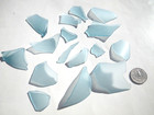 Sea Glass  Beautiful Lot Of Blue