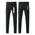 New Ksubi Men s Fashion Splash-ink Slim Fit Jeans Black