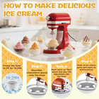 Ice Cream Maker Attachment For Kitchenaid  Ice Cream Maker Bowl