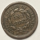 1853 Braided Hair Large Cent  Nice Coin  Type Coin  Some Rim Dings
