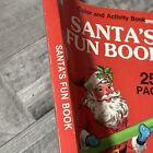 Christmas Santa   s Fun Book Merrigold Coloring   Activity Book 1982 256 Pages W19