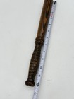 Vintage Wooden Police Club Daystick Fishing Club Truncheon Turned Handle 12 5 
