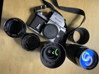 Nikon F   Four Lens Lot Shutter Fires