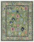 Green Oushak Hand Knotted 4x6  5x8  6x9  8x10  9x12  10x14  12x15 Wool Area Rug