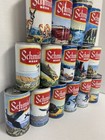Complete 21 Can Set 1970s Schmidt Beer Scenic Collectors Empty Cans Sharp Images
