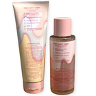 New Victoria   s Secret Pink Cr  me Warm   Cozy Body Mist Spray   Body Lotion Set