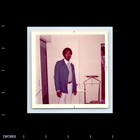 Old Vintage Square Color Photo Solo Black African American Man In Room