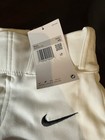 Nike Youth Baseball Pants White Size Xs Elastic Waist Boys Kids
