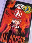 Linkin Park Commemorative 2024 World Tour  All Access Backstage Pass   Lanyard
