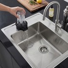 360   Rotating High Pressure Pull Out Glass Rinser Kitchen Sink Cup Bottle Washer