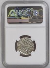 Vs1884 86 India Rupee Sikh Empire Ranjit Singh Amritsar Silver Ngc Au
