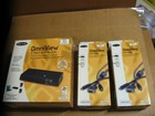 New Belkin Omniview 2 Port Kvm Switch W 2 Sets Of Omniview Kvm Cables Sealed Ps2