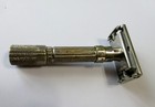 Vintage Gillette Fatboy  E1 1959 Adjustable Double Edge Safety Razor