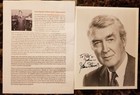 Signed James Jimmy Stewart Photo Wwii General Hero Pilot   Wonderful Life Actor