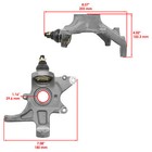 Front Right Steering Knuckle Assembly For Yamaha Grizzly 700 Yfm700 4x4 12-2026