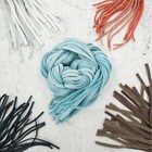 Solid Color Genuine Leather Lace Pebble Grain 1 8  1 4 