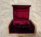 Bulova Men s Maroon Velvet   Celluloid  Vintage Presentation Box Case   No Watch
