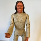 Vintage 1967 Geronimo Action Figure Doll 12    Louis Marx Johnny West Warrior
