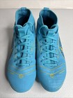 Nike Superfly 8 Academy Fg mg Chlorine Blue Football Cleats Dj2854-484 Size 2 5y