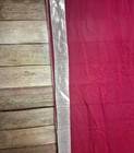 Ethnic Scarf Shawl 30  X 90  Metallic Gold   Red Pakistani Indian Duppata Saree