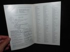1982 Metropolitan Opera Program   Signature Of 6 Opera Singer s - 100  Orig 