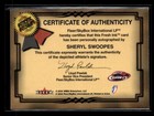 2000 Fleer Ultra Wnba Sheryl Swoopes Auto Fresh Ink Houston Comets Es9037