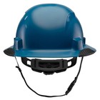 Lift Safety Idax Full Brim - Non-vented Hard Hat  Blue