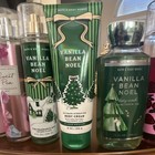 Bath   Body Works Vanilla Bean Noel Body Cream  Wash   Mist Set  Hydrating