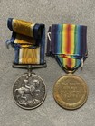 Ww1 Wwl British War   Victory Medal - Pow Durham Light Inf  - Pin Badge Award
