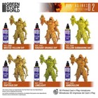 Dippint Paint Set 02 - Contrat Paint Type - Speed Paint System - Airbrush Brush