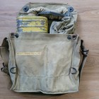 Original Wwi Us Army M1917 Gas Mask Small Box Respirator Kit With Carry Bag