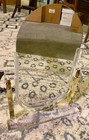 Vintage 19  Mid Century Brass   Lucite Vanity Mirror - Minor Scratches