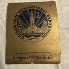 1939 Golden Gate International Exposition And Super Shell Giant Matchbook 
