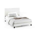 Pessac White Full Upholstered Bed Frame