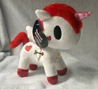 Tokidoki Unicorno Valentino Plush Aurora World 7 5  Unicorn Pegasus Hearts