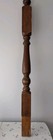 Salvaged Turned Newel Post 50 5 x3  5   Vintage Staircase Stair Post Solid