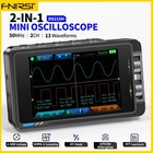 Fnirsi Ds215h 2-in-1 Handheld Oscilloscope 50mhz  2 Channel Digital Portable Osc