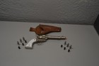 Vintage Toy Replica  Nichols Stallion 45 Cap Gun With All 6 Bullets