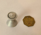 Vintage K-d Mfg Golf Tee Mold And 1917 Public Golf Permit Pennsylvania
