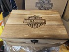 Harley 2 Rock Glasses In Wood Box 2022