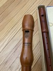 2 Dark Sonata Wood Vintage Schreiber Selecta Flute Recorder Made In Germany 12   