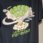 Green Day Welcome To Paradise Black T-shirt Size L