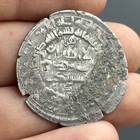 Genuine Ancient Islamic Civilization Abbasid Caliphate Silver Dirham Coin E