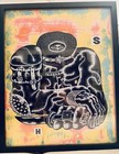 Set Of 2 Japanese Tattoo Style Art Prints Framed 17x21 Alternative Wall Art