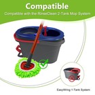 6 Pack Mop Replace Heads Mop Heads Replacements For O-cedar Rinseclean 2-tank   