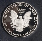 2018-w Proof Silver American Eagle  1 Oz Bullion Coin  Lot 091052