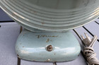 Vintage Vornado Jr Desk Table Fan 12  Tall Tested Works 1950 s Light Green